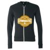Triblend Lightweight Full-Zip Hooded Long Sleeve Tee Thumbnail
