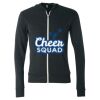 Triblend Lightweight Full-Zip Hooded Long Sleeve Tee Thumbnail