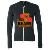 Triblend Lightweight Full-Zip Hooded Long Sleeve Tee Thumbnail