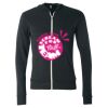 Triblend Lightweight Full-Zip Hooded Long Sleeve Tee Thumbnail