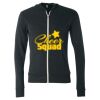 Triblend Lightweight Full-Zip Hooded Long Sleeve Tee Thumbnail