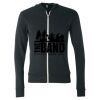 Triblend Lightweight Full-Zip Hooded Long Sleeve Tee Thumbnail