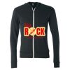 Triblend Lightweight Full-Zip Hooded Long Sleeve Tee Thumbnail