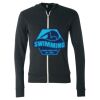 Triblend Lightweight Full-Zip Hooded Long Sleeve Tee Thumbnail