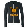 Triblend Lightweight Full-Zip Hooded Long Sleeve Tee Thumbnail