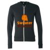 Triblend Lightweight Full-Zip Hooded Long Sleeve Tee Thumbnail