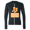 Triblend Lightweight Full-Zip Hooded Long Sleeve Tee Thumbnail