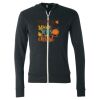 Triblend Lightweight Full-Zip Hooded Long Sleeve Tee Thumbnail