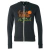 Triblend Lightweight Full-Zip Hooded Long Sleeve Tee Thumbnail