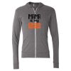 Triblend Lightweight Full-Zip Hooded Long Sleeve Tee Thumbnail