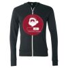 Triblend Lightweight Full-Zip Hooded Long Sleeve Tee Thumbnail