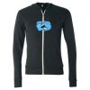 Triblend Lightweight Full-Zip Hooded Long Sleeve Tee Thumbnail