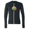 Triblend Lightweight Full-Zip Hooded Long Sleeve Tee Thumbnail