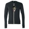 Triblend Lightweight Full-Zip Hooded Long Sleeve Tee Thumbnail
