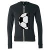 Triblend Lightweight Full-Zip Hooded Long Sleeve Tee Thumbnail