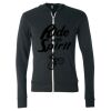 Triblend Lightweight Full-Zip Hooded Long Sleeve Tee Thumbnail