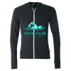 Triblend Lightweight Full-Zip Hooded Long Sleeve Tee Thumbnail