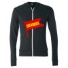 Triblend Lightweight Full-Zip Hooded Long Sleeve Tee Thumbnail