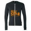 Triblend Lightweight Full-Zip Hooded Long Sleeve Tee Thumbnail