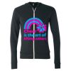 Triblend Lightweight Full-Zip Hooded Long Sleeve Tee Thumbnail