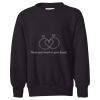 Youth EcoSmart® Crewneck Sweatshirt Thumbnail
