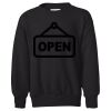 Youth EcoSmart® Crewneck Sweatshirt Thumbnail