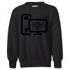 Youth EcoSmart® Crewneck Sweatshirt Thumbnail