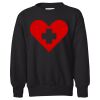 Youth EcoSmart® Crewneck Sweatshirt Thumbnail