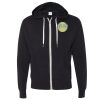 Unisex Heathered French Terry Full-Zip Hooded Sweatshirt Thumbnail