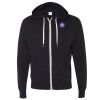 Unisex Heathered French Terry Full-Zip Hooded Sweatshirt Thumbnail