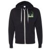 Unisex Heathered French Terry Full-Zip Hooded Sweatshirt Thumbnail