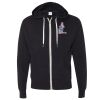 Unisex Heathered French Terry Full-Zip Hooded Sweatshirt Thumbnail
