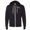 Unisex Heathered French Terry Full-Zip Hooded Sweatshirt Thumbnail