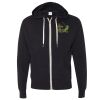 Unisex Heathered French Terry Full-Zip Hooded Sweatshirt Thumbnail