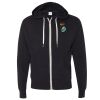 Unisex Heathered French Terry Full-Zip Hooded Sweatshirt Thumbnail