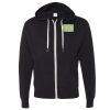 Unisex Heathered French Terry Full-Zip Hooded Sweatshirt Thumbnail