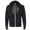 Unisex Heathered French Terry Full-Zip Hooded Sweatshirt Thumbnail