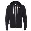 Unisex Heathered French Terry Full-Zip Hooded Sweatshirt Thumbnail