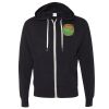 Unisex Heathered French Terry Full-Zip Hooded Sweatshirt Thumbnail