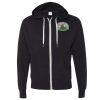 Unisex Heathered French Terry Full-Zip Hooded Sweatshirt Thumbnail