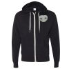 Unisex Heathered French Terry Full-Zip Hooded Sweatshirt Thumbnail