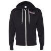 Unisex Heathered French Terry Full-Zip Hooded Sweatshirt Thumbnail