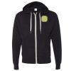 Unisex Heathered French Terry Full-Zip Hooded Sweatshirt Thumbnail