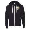 Unisex Heathered French Terry Full-Zip Hooded Sweatshirt Thumbnail