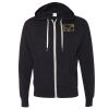 Unisex Heathered French Terry Full-Zip Hooded Sweatshirt Thumbnail