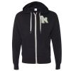 Unisex Heathered French Terry Full-Zip Hooded Sweatshirt Thumbnail