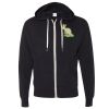 Unisex Heathered French Terry Full-Zip Hooded Sweatshirt Thumbnail
