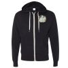 Unisex Heathered French Terry Full-Zip Hooded Sweatshirt Thumbnail
