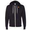 Unisex Heathered French Terry Full-Zip Hooded Sweatshirt Thumbnail