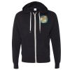 Unisex Heathered French Terry Full-Zip Hooded Sweatshirt Thumbnail